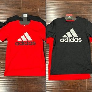 NWT adidas Youth 2-pack Performance Tee - M (10/12)